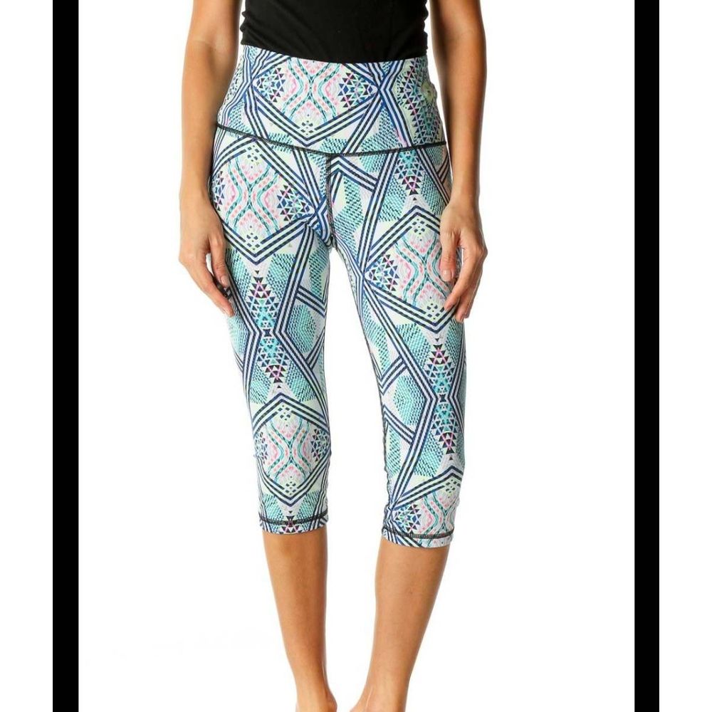 VSX Sport by Victoria's SecretGreen Aztec print leggings size XS